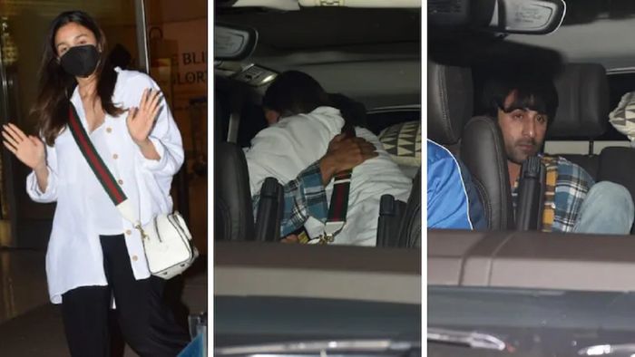 বিমানবন্দরে আলিয়া ভাট