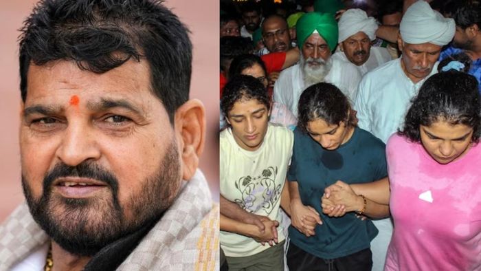 বিজেপি সাংসদ ও রেসলিং ফেডারেশনের সভাপতি ব্রিজভূষণ শরণ সিং