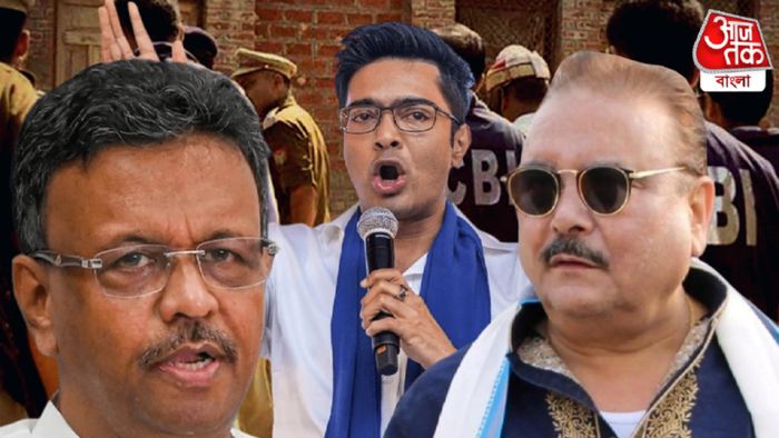 ফিরহাদ ও মদনের বাড়িতে সিবিআই হানা।