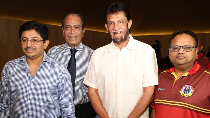 ইস্টবেঙ্গল কর্তাদের সঙ্গে সন্দীপ পাতিল