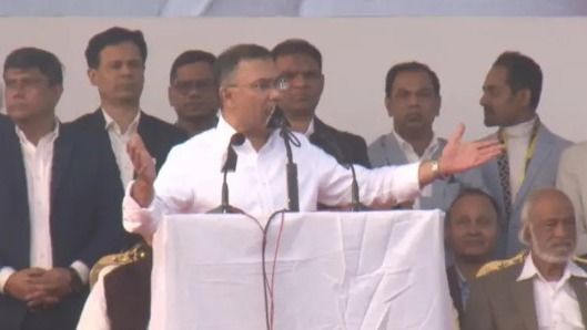 'বাংলাদেশে সব ধর্মের মানুষ থাকেন, শান্তি ফেরাতেই হবে,' বললেন তারেক