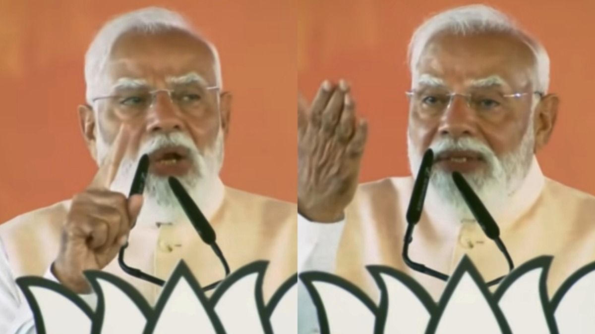 মালদায় নরেন্দ্র মোদী 