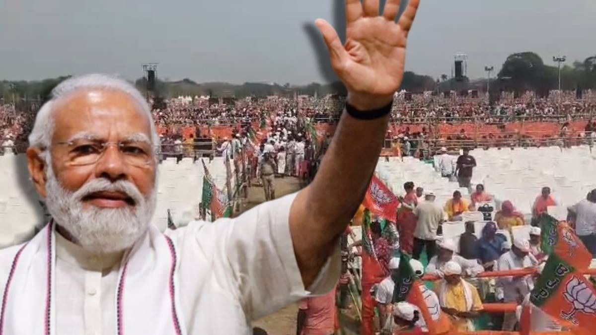 মোদীর ব্রিগেডে ধীরে ধীরে জমা হচ্ছেন কর্মীরা, ৪০ হাজারের বেশি সিট পাতল বিজেপি