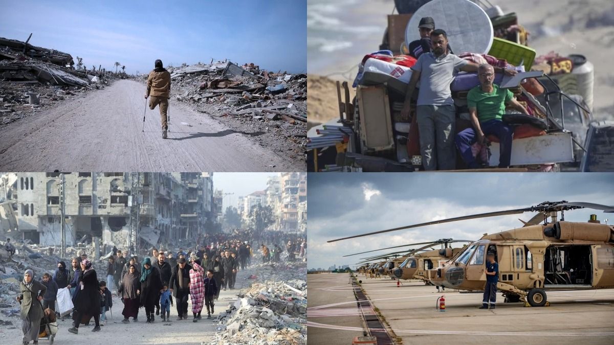 গাজায় ঘরে ফিরছেন বাসিন্দারা