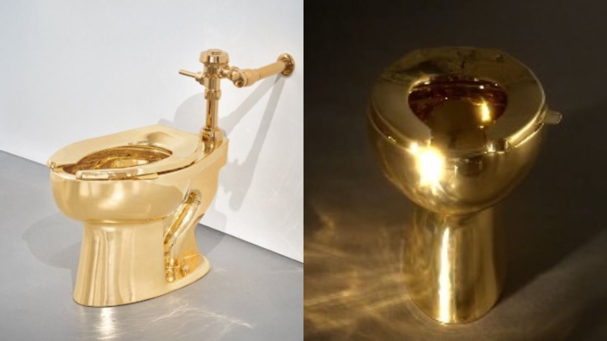খাঁটি ১৮ ক্যারেট সোনা দিয়ে তৈরি টয়লেট, দাম শুনলে ভিরমি খেতে পারেন, দেখুন ছবি