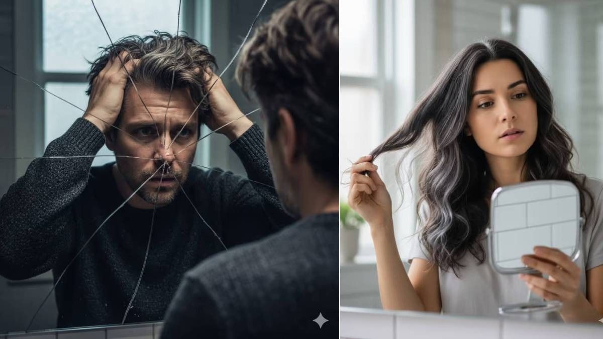 সাদা চুল