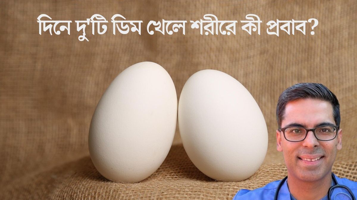 প্রতি দিন দুটো ডিম খেলে স্বাস্থ্যের লাভ না ক্ষতি? সত্যিটা জানালেন প্রখ্যাত গ্যাস্ট্রোএন্টেরোলজিস্ট