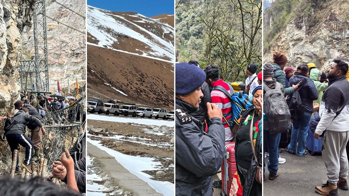 অপারেশন হিমসেতু!  কীভাবে ফেরানো হল সিকিমে আটকে পড়া পর্যটকদের, গায়ে কাঁটা দেওয়া ছবি