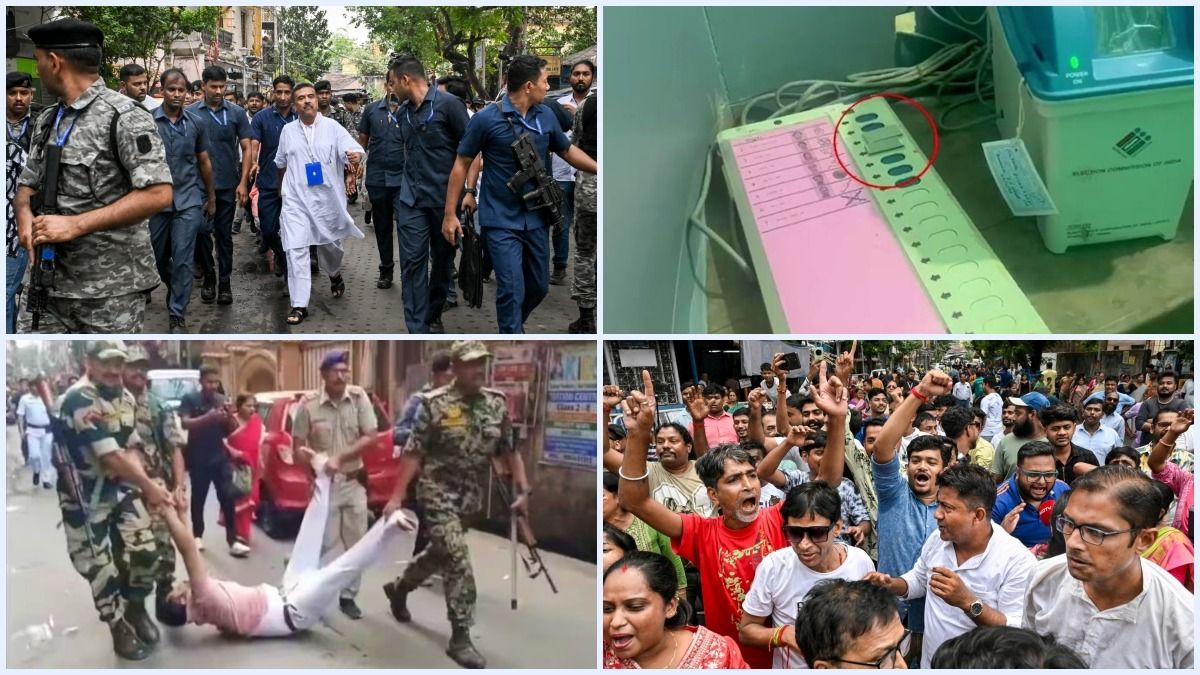 রাজ্যে দ্বিতীয় দফায় বিক্ষিপ্ত অশান্তি 