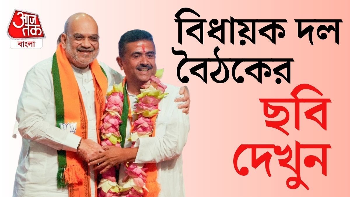 শুভেন্দুর নাম ঘোষণা থেকে অভ্যর্থনা, পুরোটা দেখুন ছবিতে