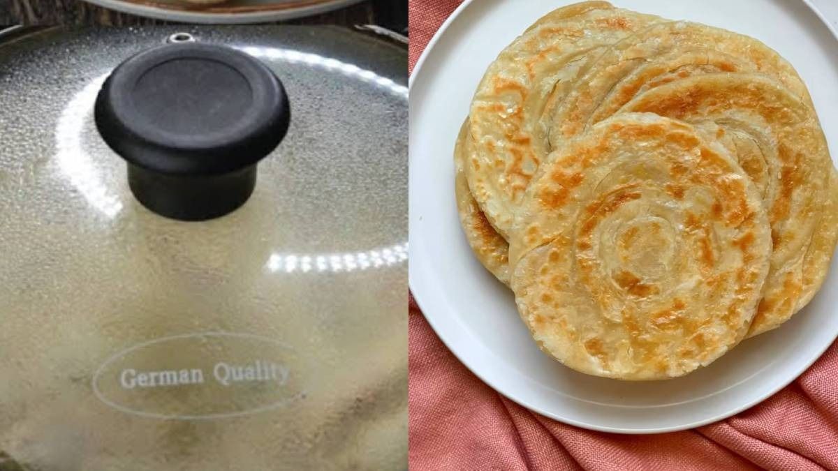 জলে ভাজা পরোটা