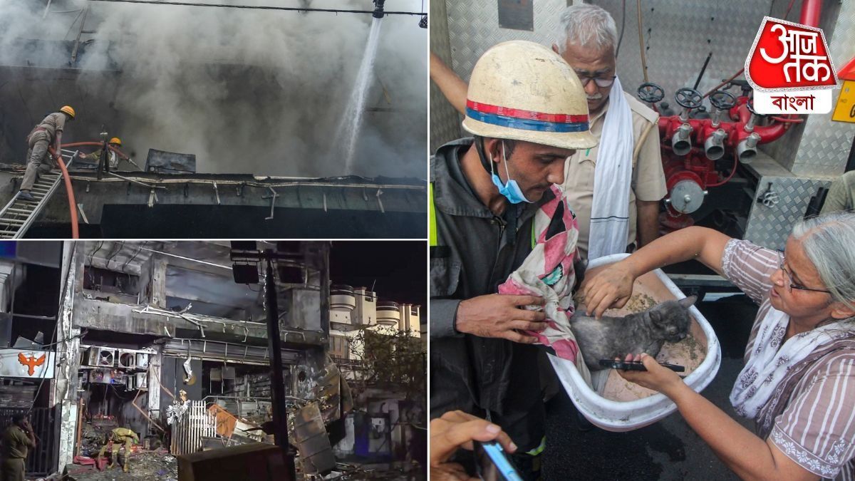  'বাবা, বাঁচাও,' পুড়ে যাচ্ছে সন্তান, অসহায় মা-বাবা, লখনউ অগ্নিকাণ্ডের কিছু SHOCKING ছবি