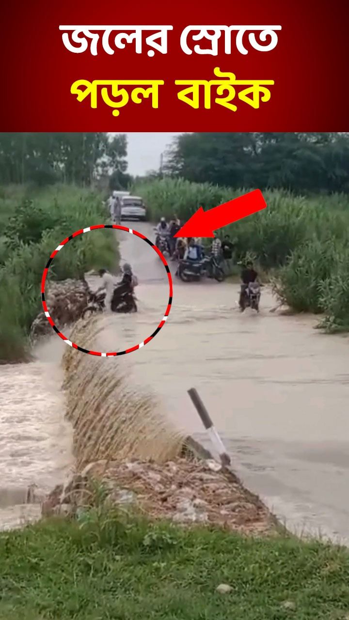Bike Fell Into The Water