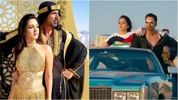 অক্ষয় কুমার ও কিয়ারা আদভানি বুর্জ খলিফায়