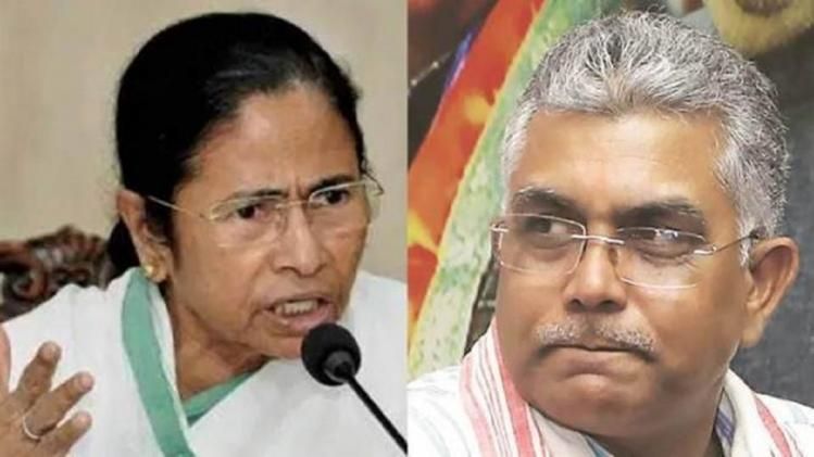 ছট তরজা! তক্তাঘাটে মমতা, 'কিছু লোক ভোটের সময় আসেন,' কটাক্ষ দিলীপের