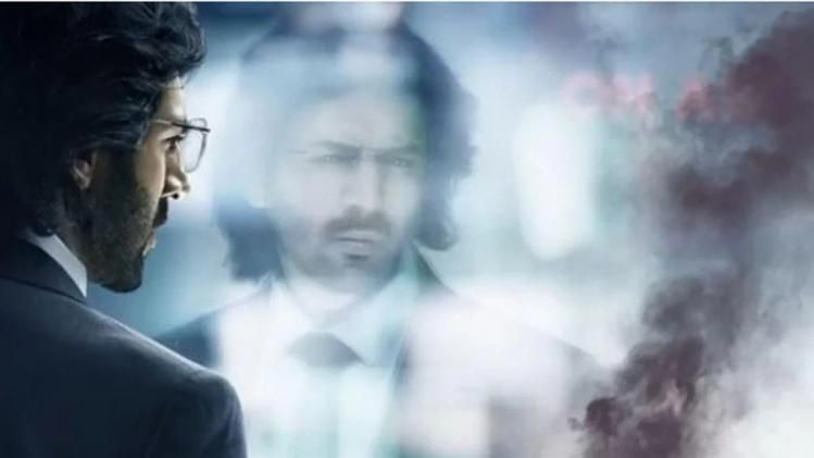 'ধামাকা' লুকে কার্তিক আরিয়ান (ছবি - ইনস্টাগ্রাম)