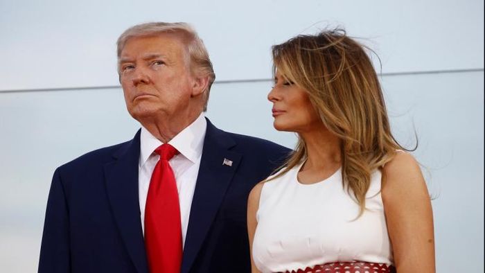 ডোনাল্ড ট্রাম্প ও মেলানিয়া ট্রাম্প