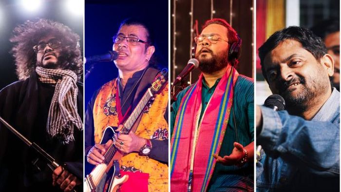 রূপম, সুরজিৎ, সিধু, উপল (ছবি সৌজন্য: ফেসবুক)