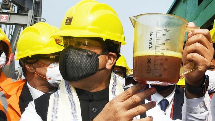 কেন্দ্রীয় প্রাকৃতিক গ্যাস ও পেট্রোলিয়াম মন্ত্রী ধর্মেন্দ্র প্রধান