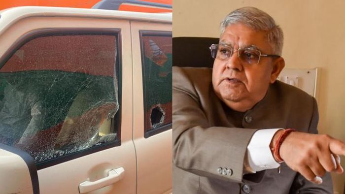 বিজেপি সভাপতির ওপর হামলার ঘটনায় ট্যুইট রাজ্যপালের