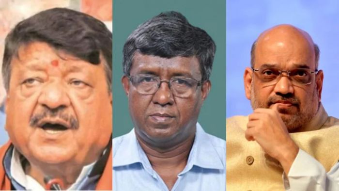 কৈলাস বিজয়বর্গীয়, সুনীল মণ্ডল এবং অমিত শাহ