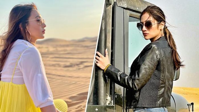 মিমি চক্রবর্তী ও নুসরত জাহান (ছবি সৌজন্য: ফেসবুক)