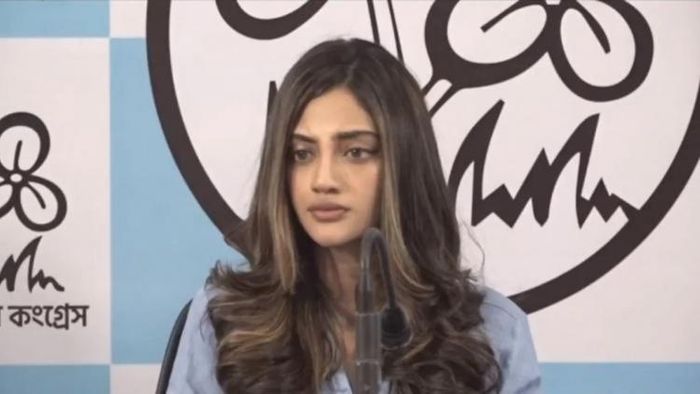 তৃণমূল সাংসদ নুসরত জাহান। ফাইল ছবি