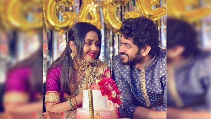 ওম-মিমির বিয়ের ছবি। ফোটো- ইনস্টাগ্রাম