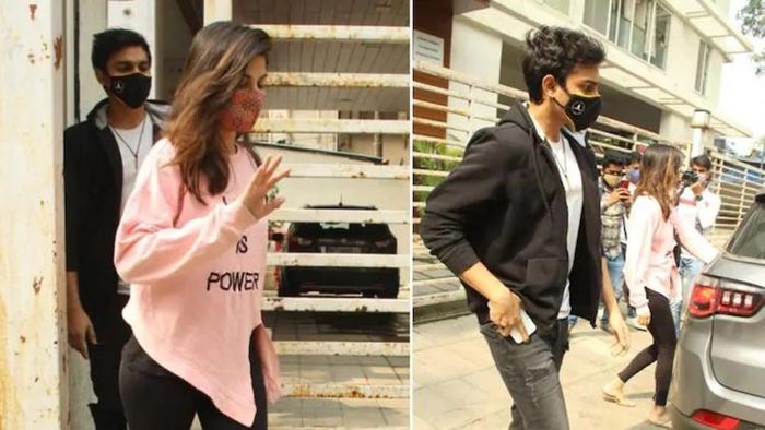 রিয়া চক্রবর্তী ও শোভিক চক্রবর্তী (ছবি: যোগেন শাহ)