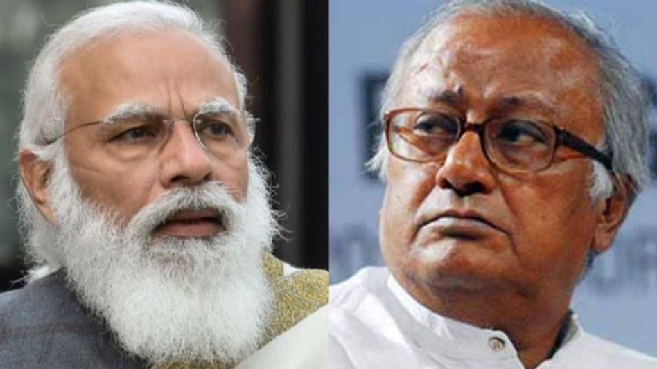 "সাম্প্রদায়িক মানসিকতার প্রতিনিধি  প্রধানমন্ত্রী", মোদীর বঙ্গ সফরের দিনেই বেনজির আক্রমণ সৌগতর   "সাম্প্রদায়িক মানসিকতার প্রতিনিধি  প্রধানমন্ত্রী", মোদীর বঙ্গ সফরের দিনেই বেনজির আক্রমণ সৌগতর