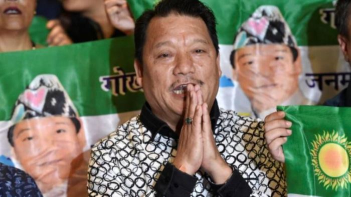 গোর্খা জনমুক্তি মোর্চার প্রাক্তন প্রধান বিমল গুরুং