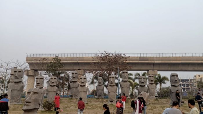 নিউ টাউনে চলছে মেট্রো কাজ। রাজ্যের তথ্যপ্রযুক্তি নগরী নবদিগন্ত পাচ্ছে নিজের নামে মেট্রো স্টেশন (প্রতীকি ছবি)