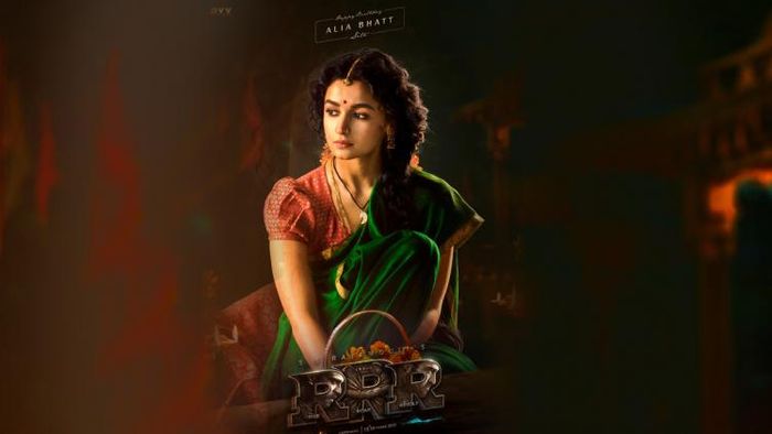 RRR-ছবিতে সীতা চরিত্রে আলিয়া ভাট (ছবি: ট্যুইটার)