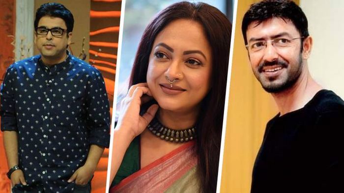 দেবদূত, শ্রীলেখা ও বাদশা (ছবি সৌজন্য: ফেসবুক)