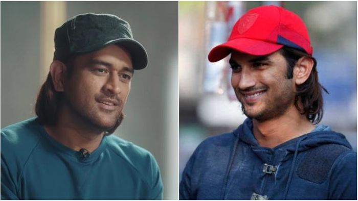 মহেন্দ্র সিং ধোনি এবং সুশান্ত সিং রাজপুত