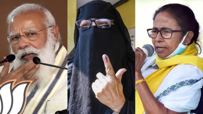 মমতা বন্দ্যোপাধ্যায় তৃতীয়বার সরকার গঠন করতে পারবেন কিনা তা নির্ভর করছে সংখ্যালঘু ভোটের ওপরেই