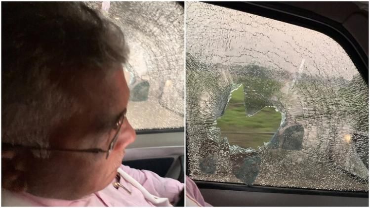 কোচবিহারে দিলীপ ঘোষের কনভয়ে হামলা, রিপোর্ট তলব কমিশনের কোচবিহারে দিলীপ ঘোষের কনভয়ে হামলা, রিপোর্ট তলব কমিশনের