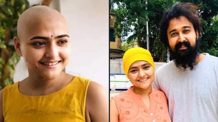 হাসি মুখে কঠিন লড়াই করে যাচ্ছেন ঐন্দ্রিলা, পাশে সব্যসাচী (ছবি: ফেসবুক)