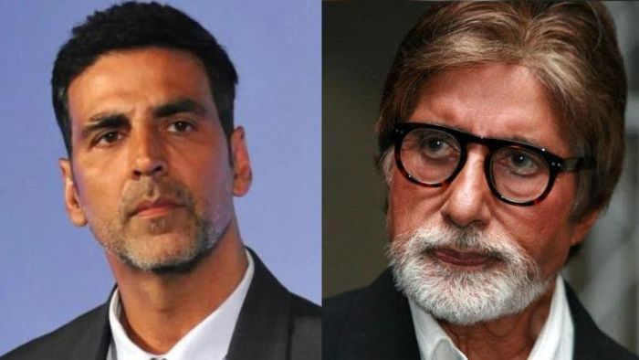 অক্ষয় কুমার ও অমিতাভ বচ্চন