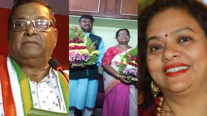 দুলাল দাস, বেচারাম মান্না, তাঁর স্ত্রী করবী এবং দুলালবাবুর মেয়ে রত্না চট্টোপাধ্য়ায়