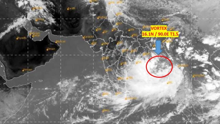 Cyclone Yaas : ঘূর্ণিঝড় 'ইয়াস' দিঘা থেকে ৬৭০ কিলোমিটার দূরে