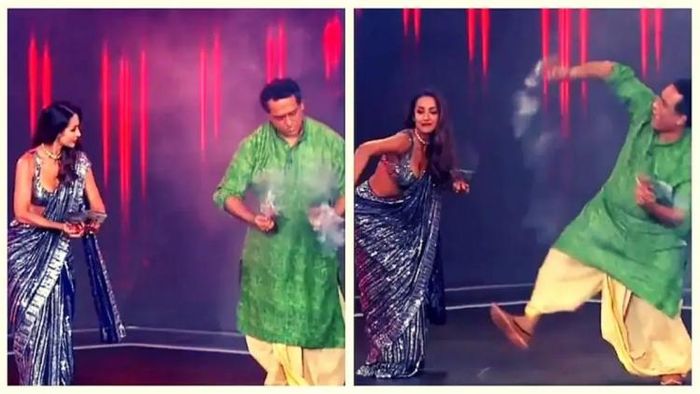 নাচের সেই মুহূর্ত।