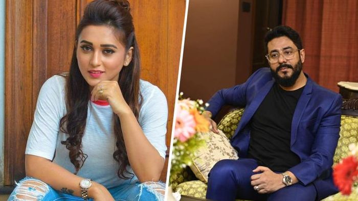 মিমি চক্রবর্তী ও রাজ চক্রবর্তী (ছবি সৌজন্য: ফেসবুক )