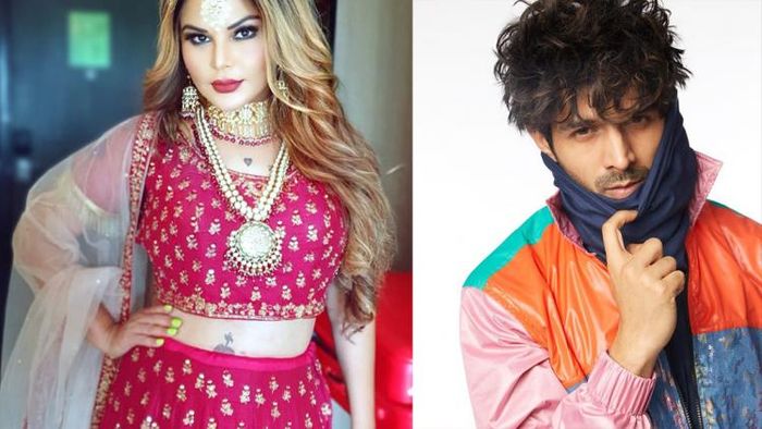 রাখি সাওয়ান্ত ও কার্তিক আরিয়ান