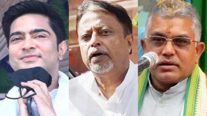 অভিষেক বন্দ্যোপাধ্যায়, মুকুল রায়, দিলীপ ঘোষ