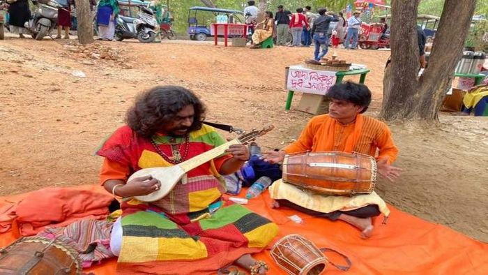 বাউল শিল্পী (ছবি-সৌমিতা চৌধুরী)