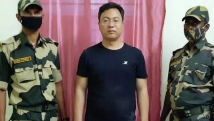 ধৃত চীনা নাগরিক হান জুনেই (ফাইল ছবি/ভাস্কর রায়)