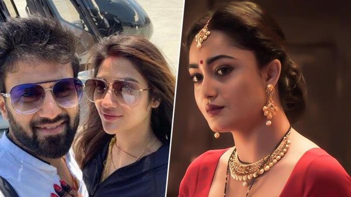 নিখিল - নুসরত - ত্রিধা