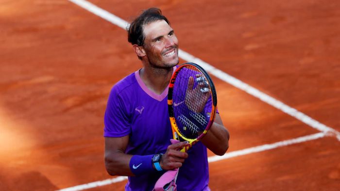 উইম্বলডন ও টোকিও অলিম্পিক থেকে নাম তুলে নিলেন নাদাল। ফাইল ছবি।