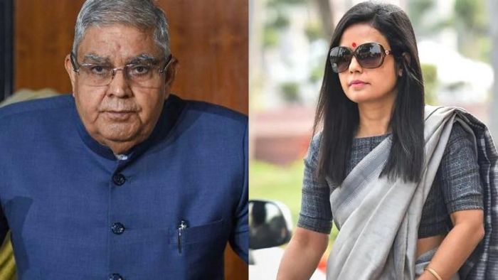 জগদীপ ধনখড় ও মহুয়া মৈত্র